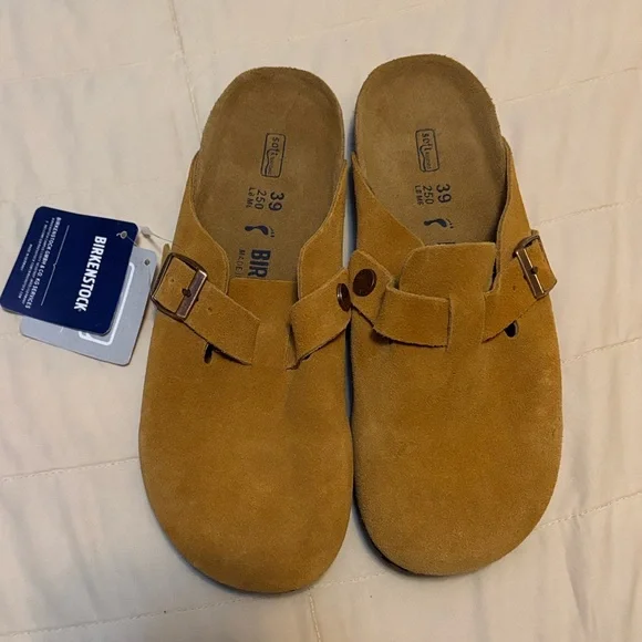 Birkenstock Boston Mink
Suede Leather Casual
Comfort Clogs Unisex - Picture 4 of 7